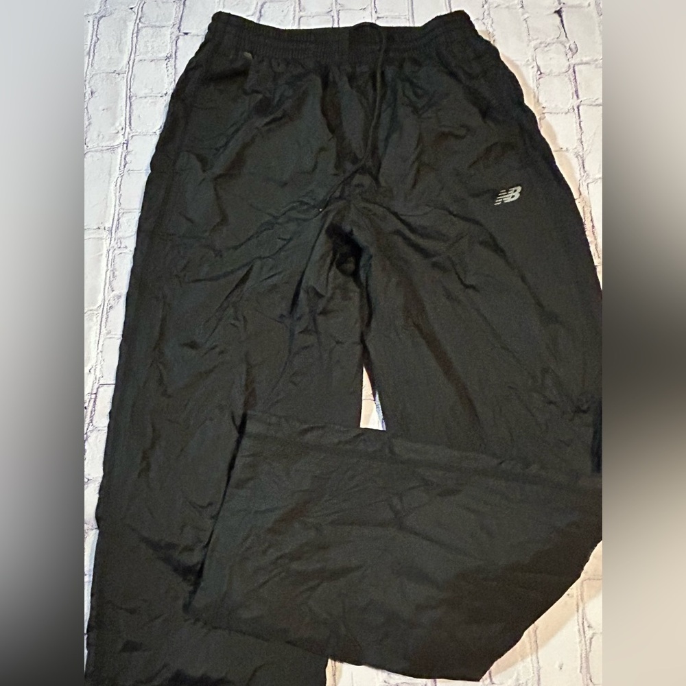 NEW BALANCE mens size small black track pants